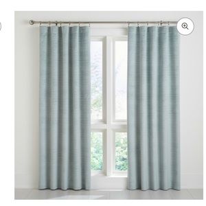 Crate and Barrel Velvet Blackout Curtains